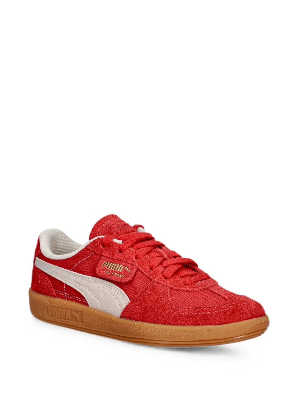 PUMA Palermo logo-patch sneakers Rood