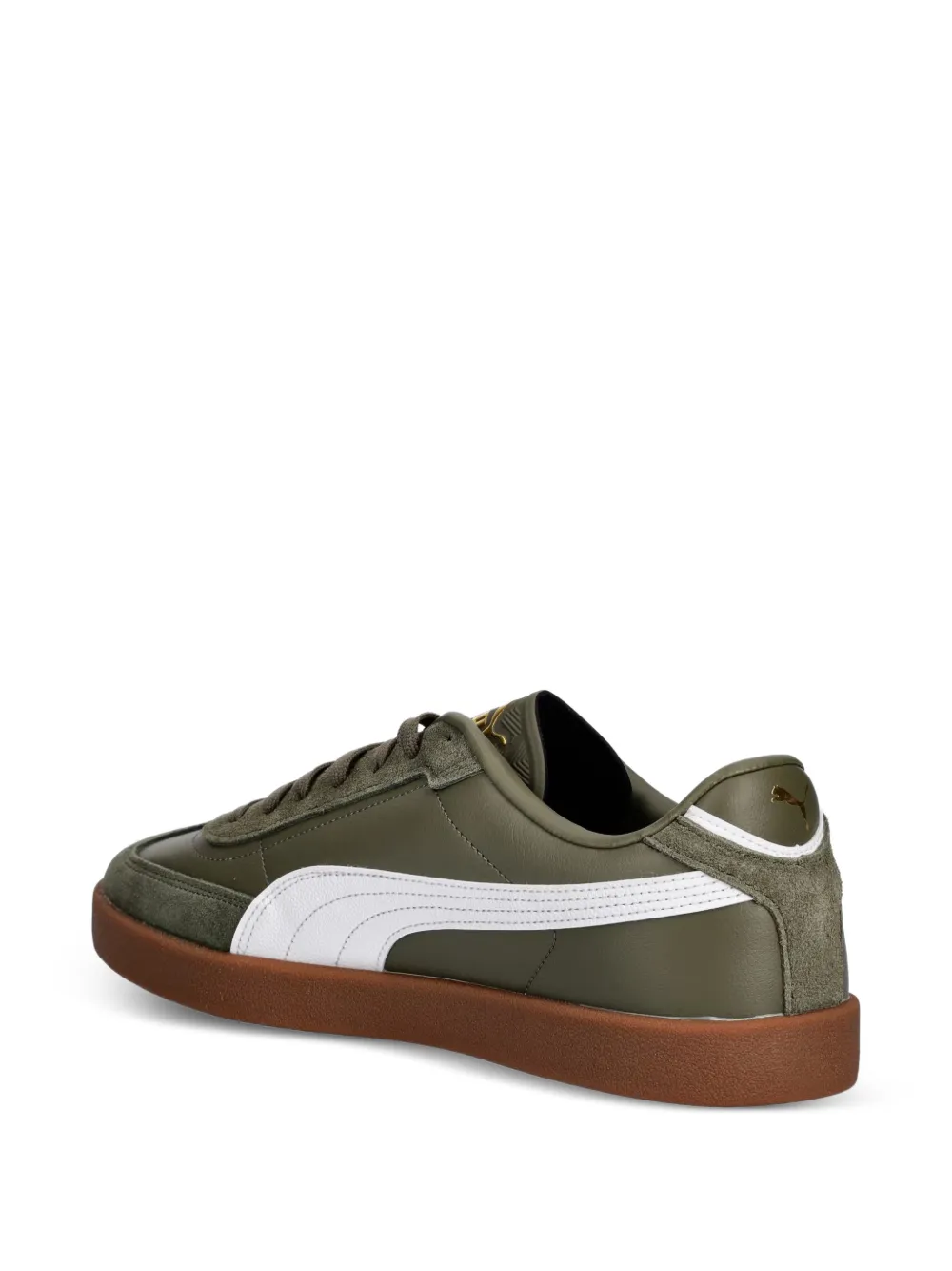 PUMA Club II Era panelled sneakers Groen