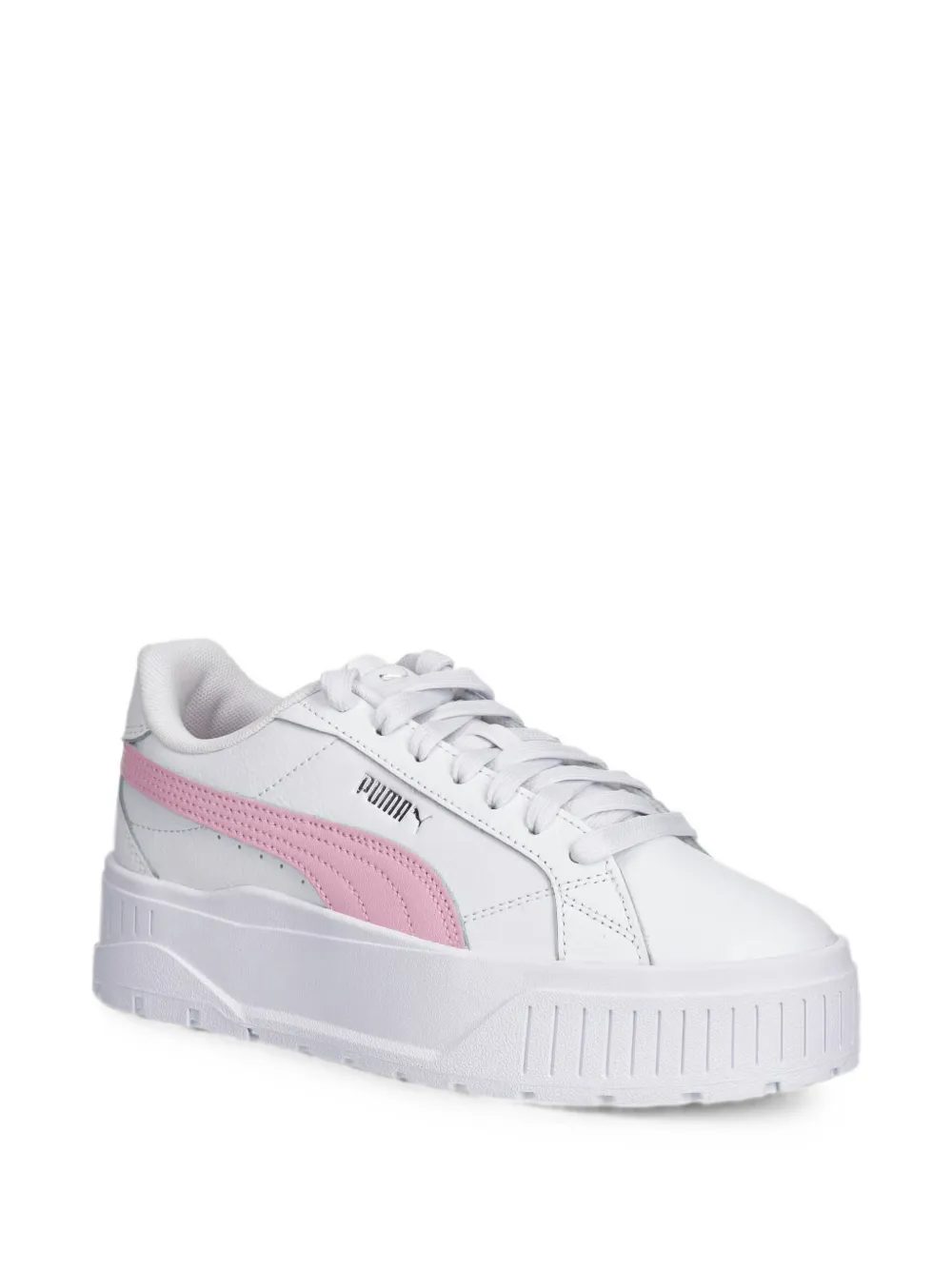 PUMA Karmen II leather platform sneakers Wit