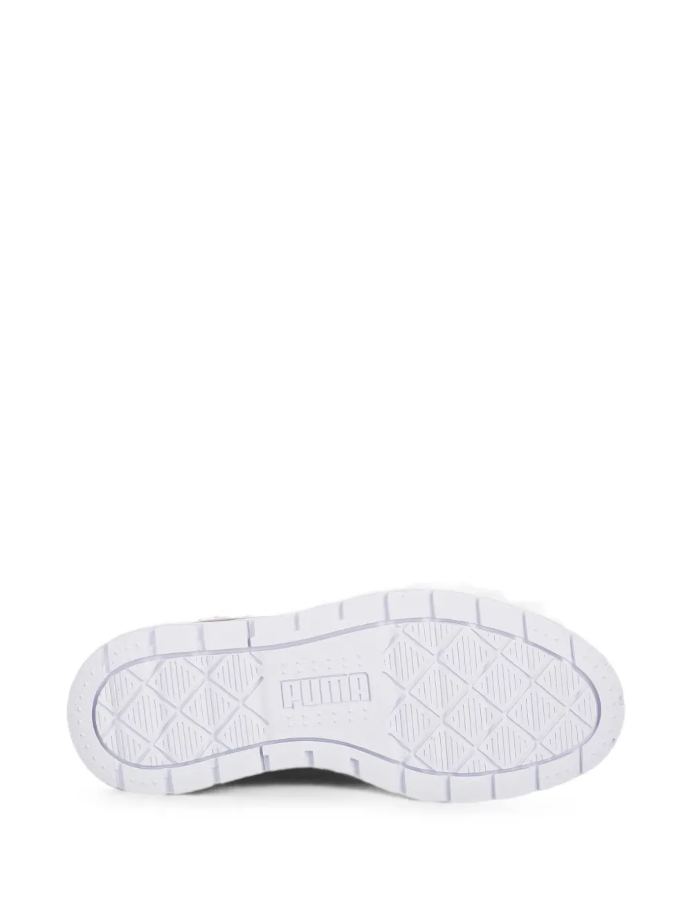 PUMA Karmen II leather platform sneakers Wit