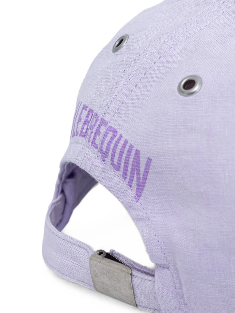 Vilebrequin Honkbalpet met schildpad-print Paars