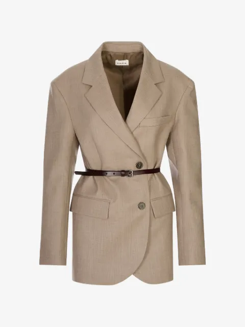 P.A.R.O.S.H. belted double-breasted blazer
