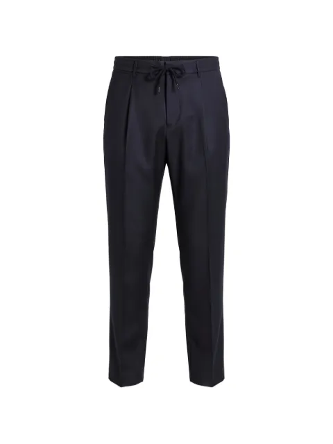 Peserico pleated drawstring tailored trousers