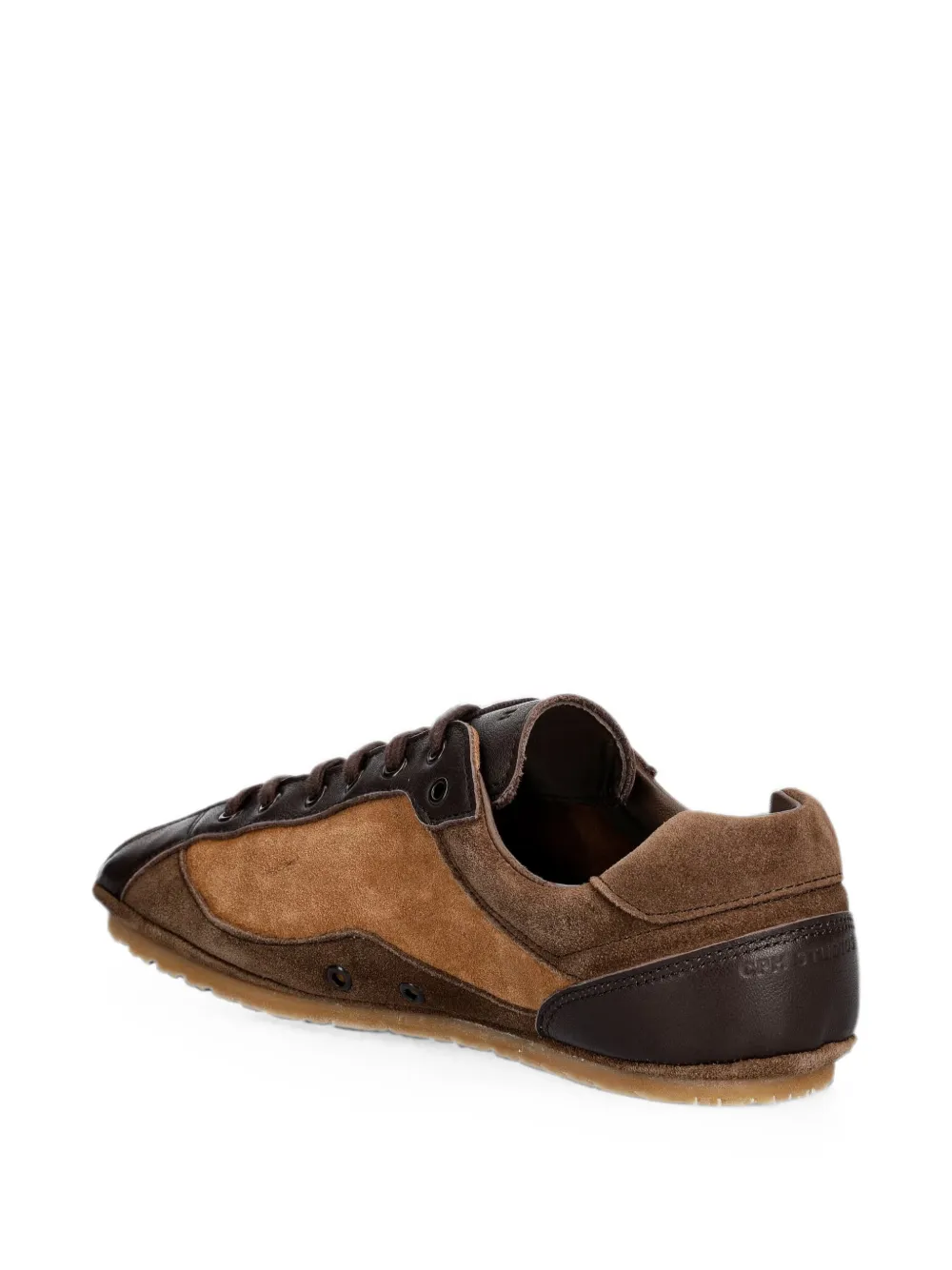 Copenhagen panelled suede sneakers Bruin