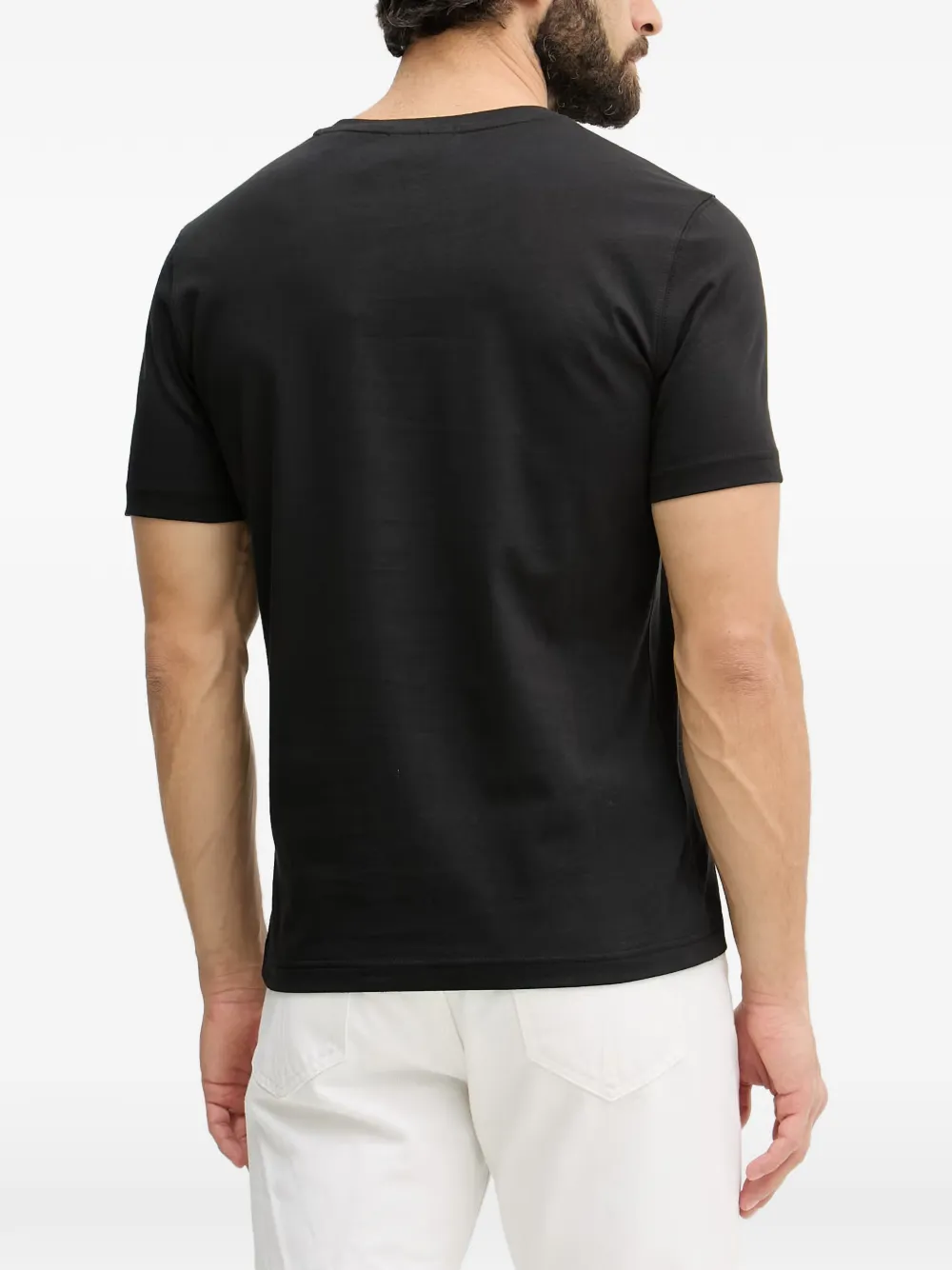 Aeronautica Militare T-shirt met logoprint Zwart
