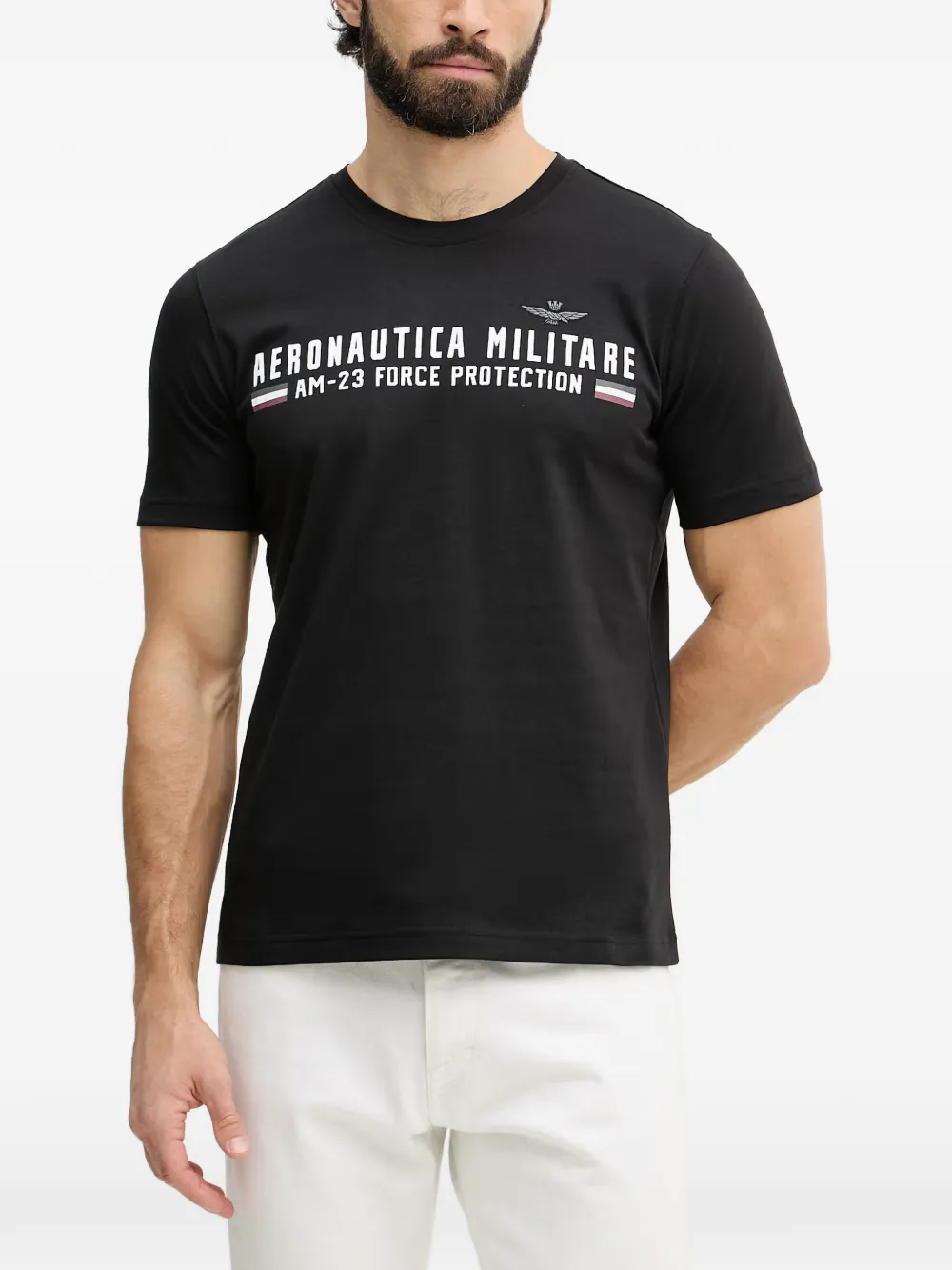 Aeronautica Militare logo-print T-shirt