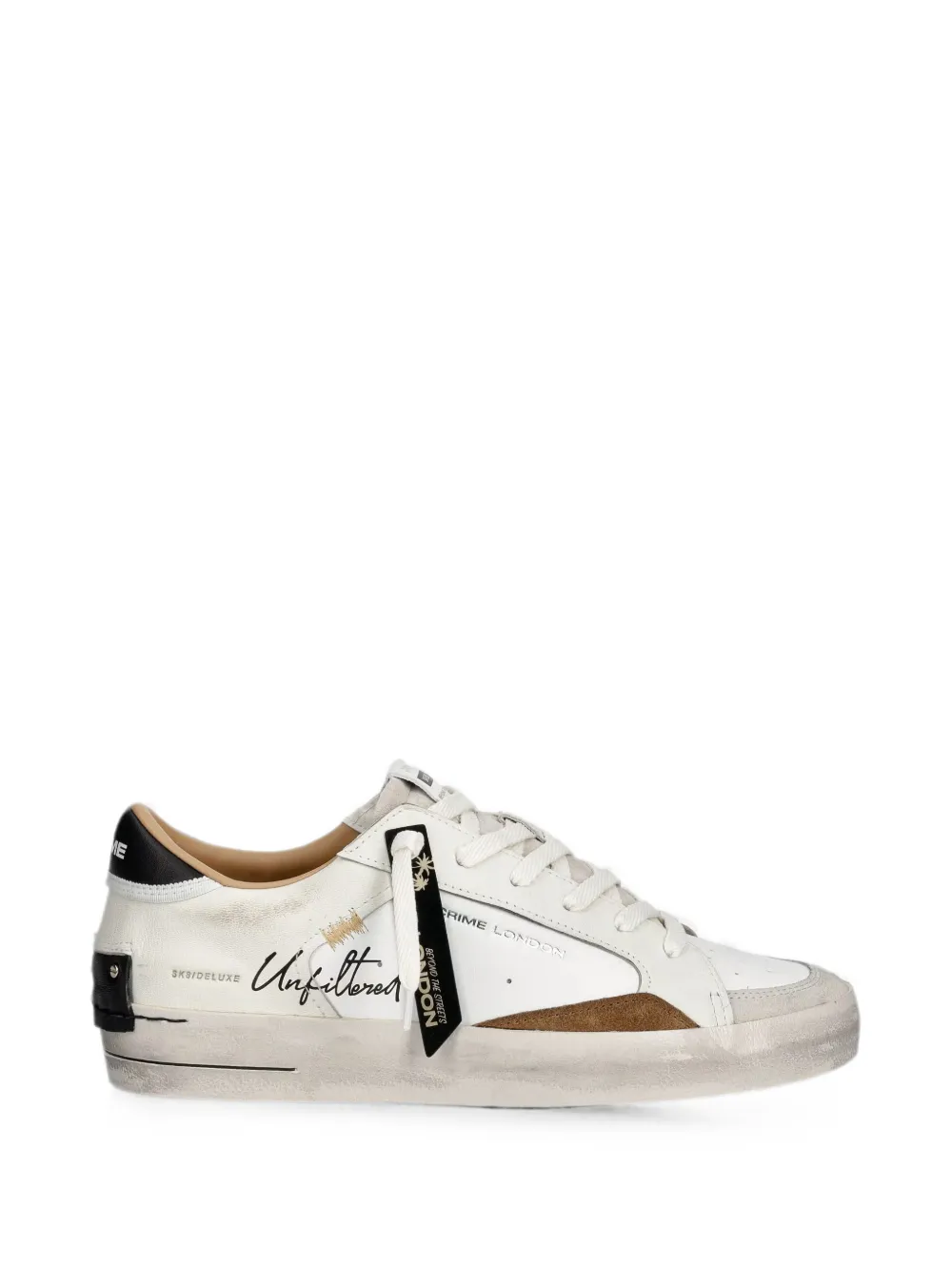 Crime London SK8 Deluxe sneakers Wit