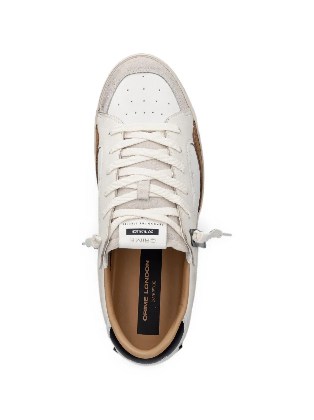 Crime London SK8 Deluxe sneakers Wit