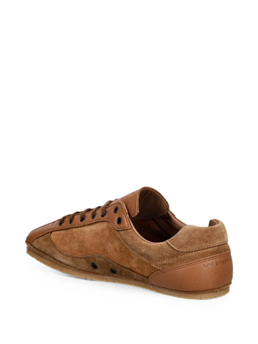 Copenhagen suede leather-panelled sneakers Bruin