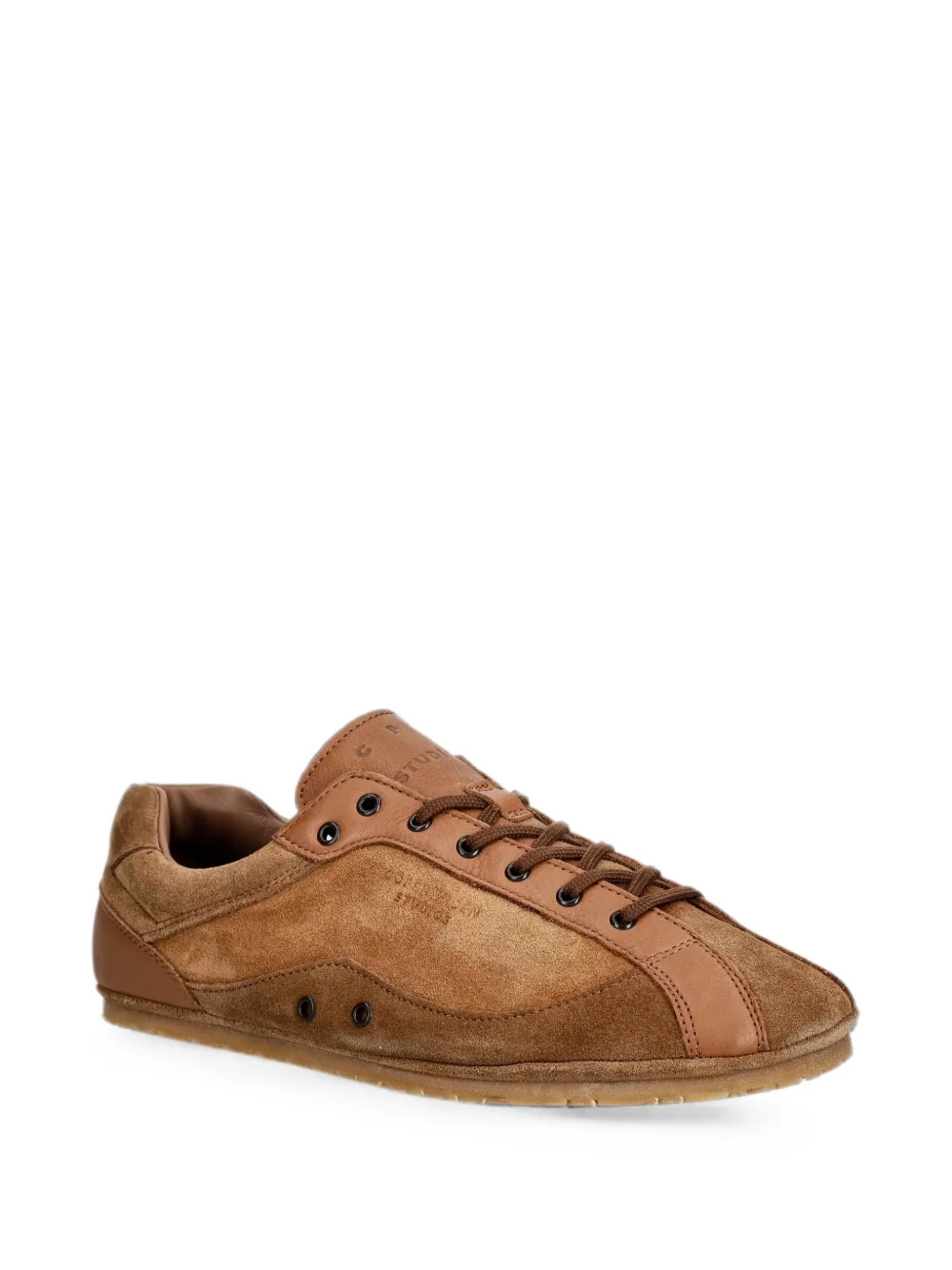 Copenhagen suede leather-panelled sneakers Bruin