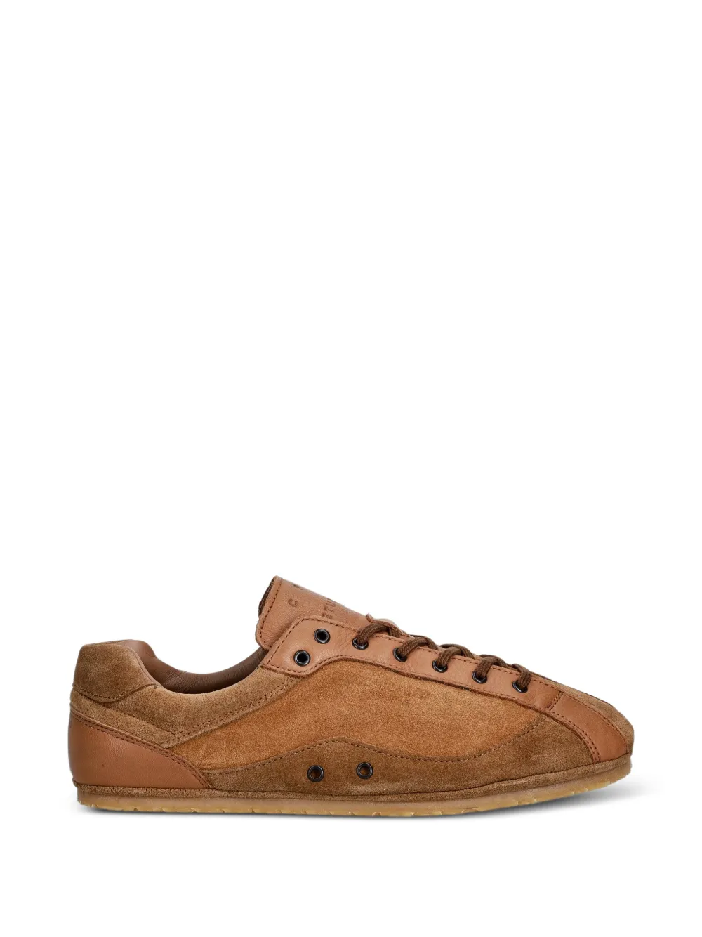 Copenhagen suede leather-panelled sneakers Bruin