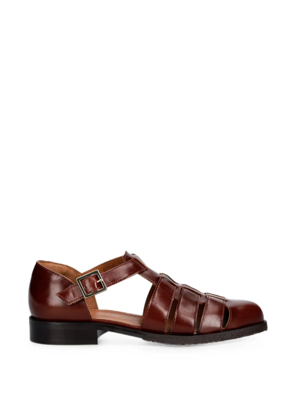 BILLI BI A6315 buckle-fastening caged sandals Bruin