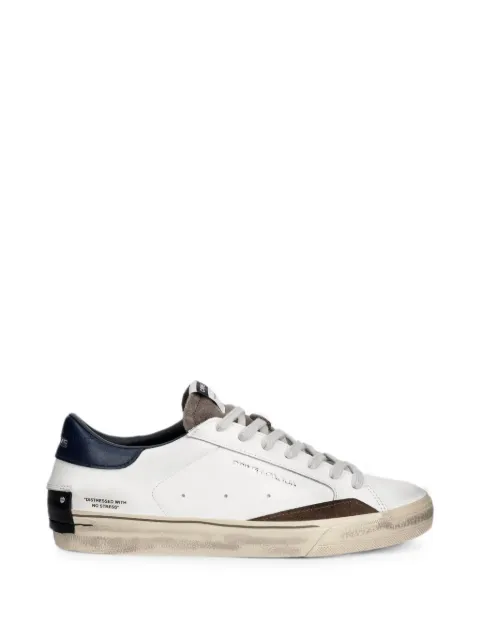 Crime London Distressed panelled sneakers