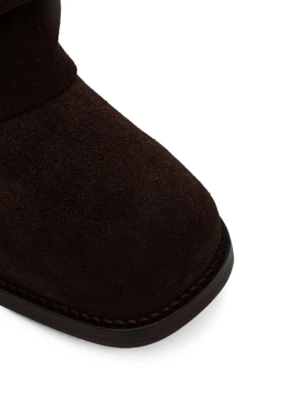 BILLI BI A8912 slouchy square-toe boots Bruin