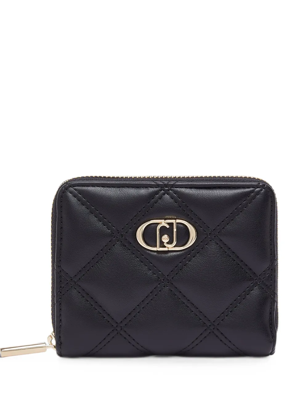 LIU JO small quilted wallet - Nero