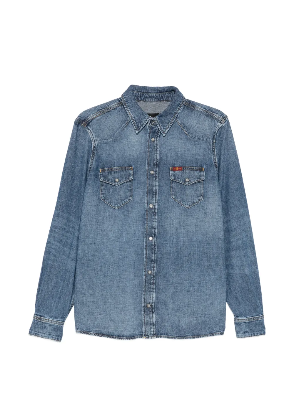 7 For All Mankind western denim shirt