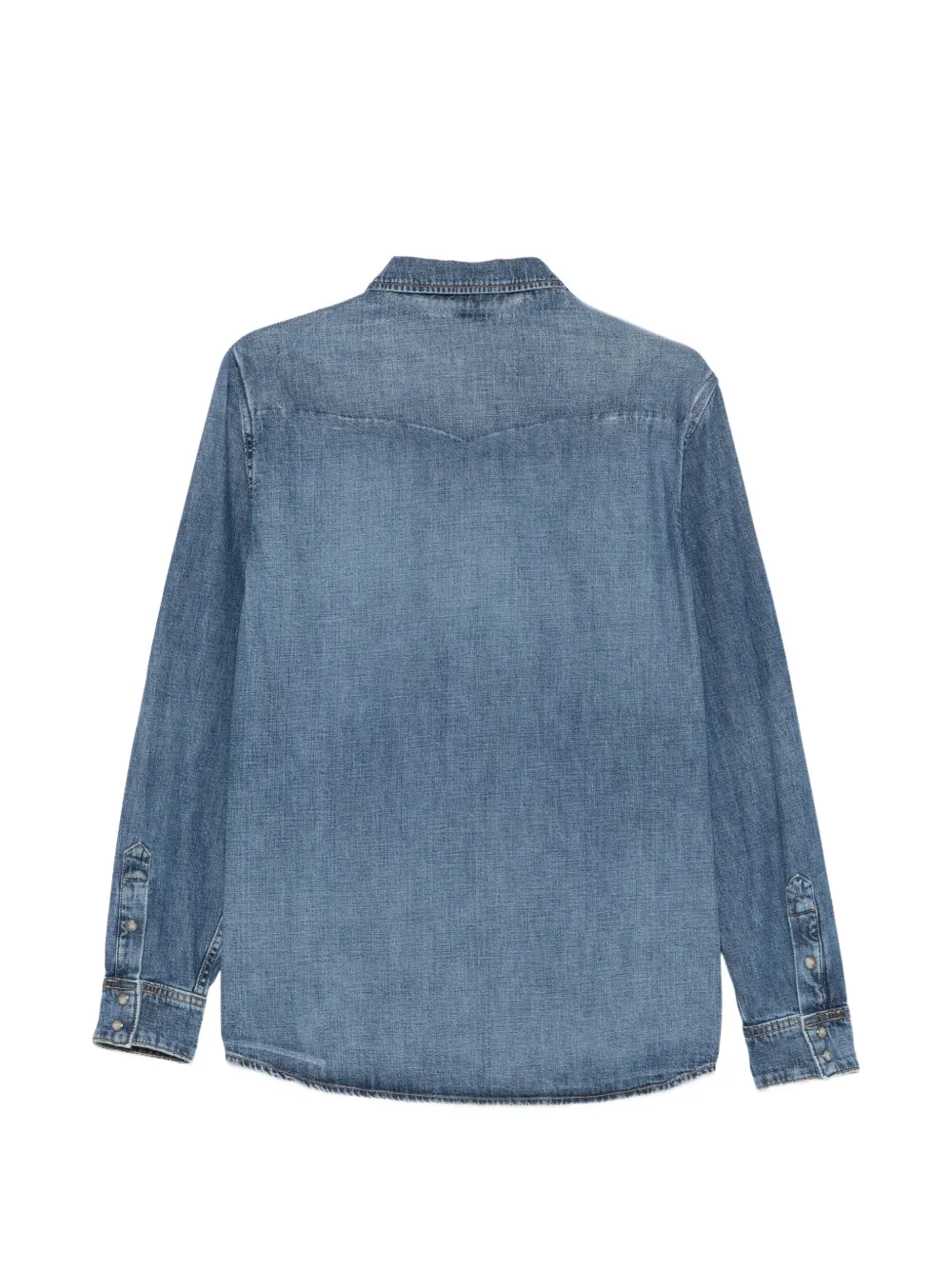 7 For All Mankind Denim overhemd Blauw