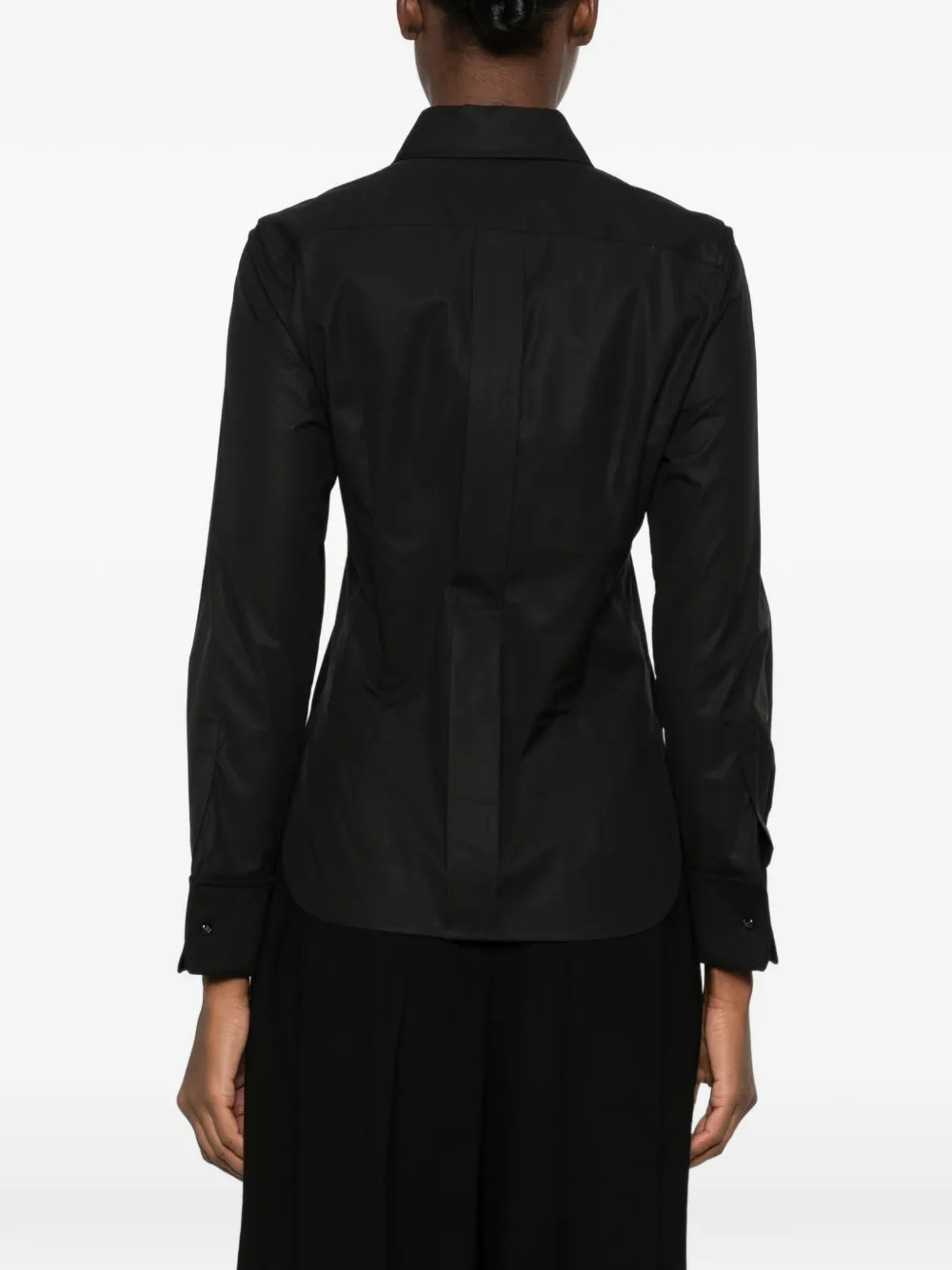 Max Mara Blouse met lange mouwen Zwart