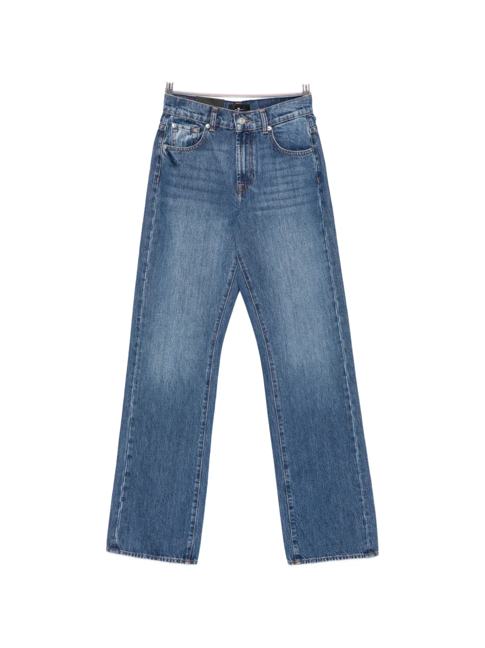 7 For All Mankind Tess belt-loop jeans - Blau