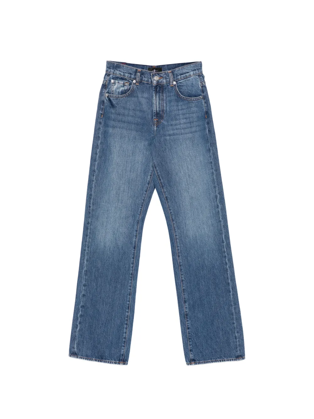 7 For All Mankind Tess belt-loop jeans - Blu