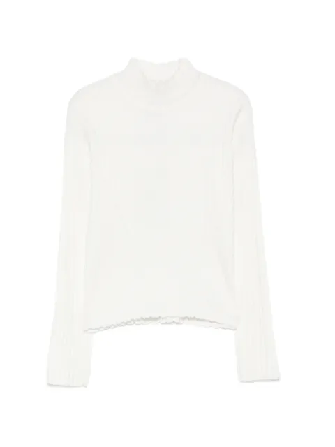 TWINSET Kids ribbed-knit high-neck knit