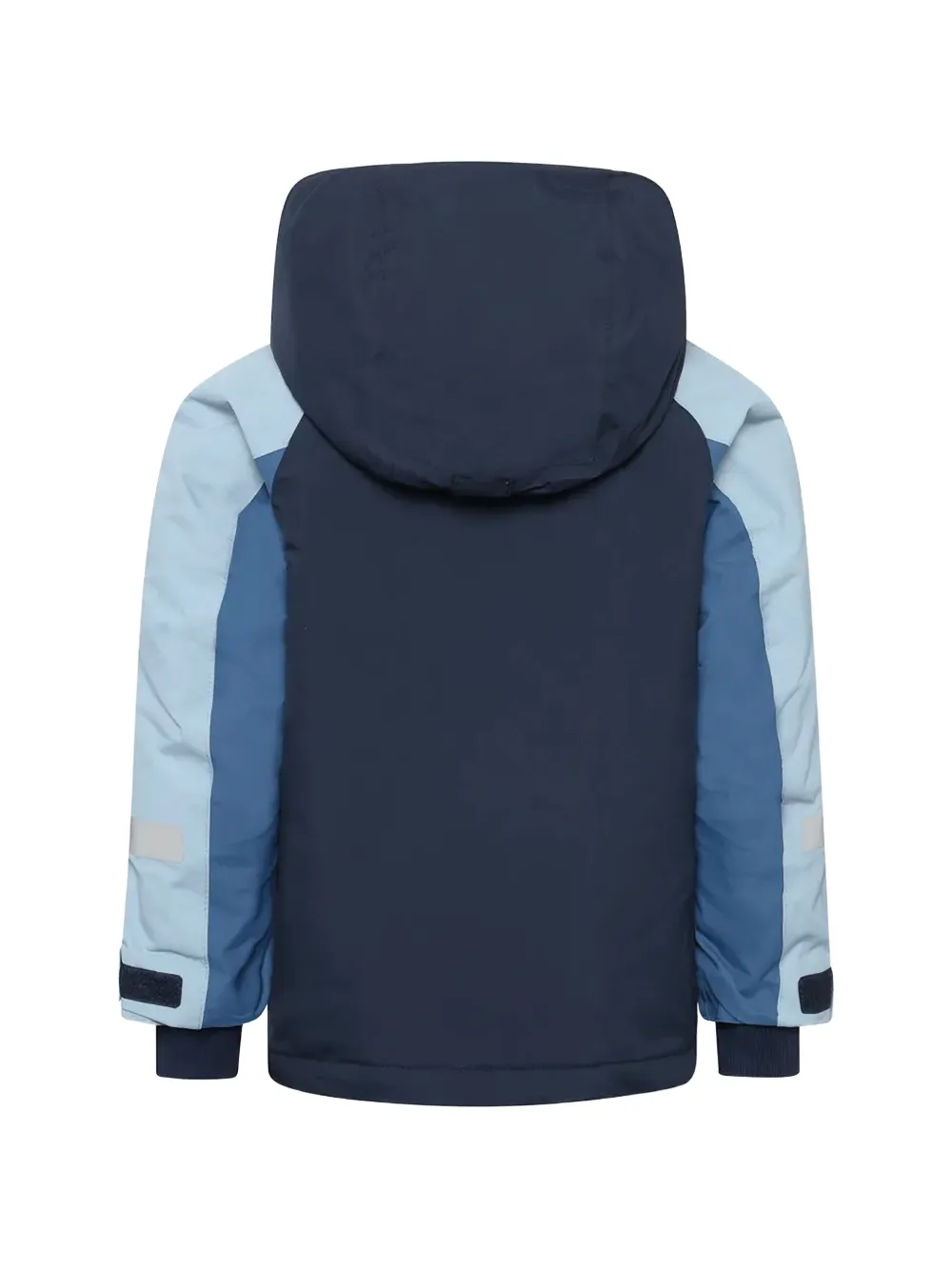 Didriksons Neptun jack met colourblocking en capuchon Blauw