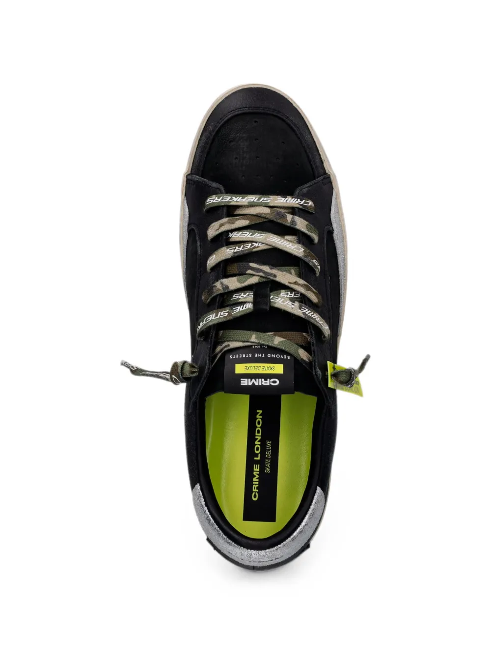 Crime London SK8 Deluxe sneakers Zwart