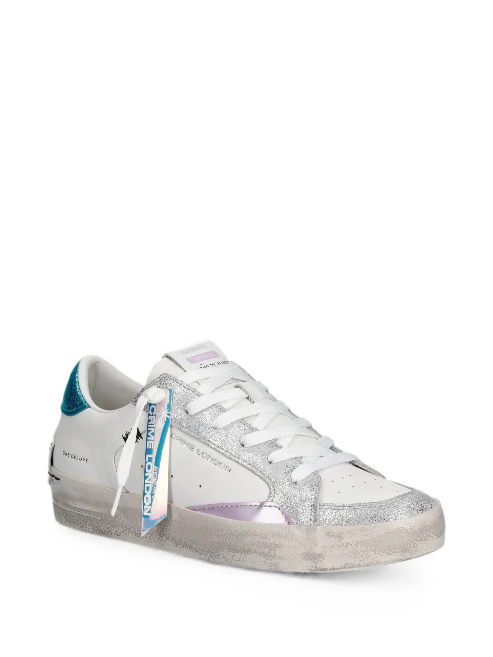 Crime London SK8 Deluxe sneakers Wit