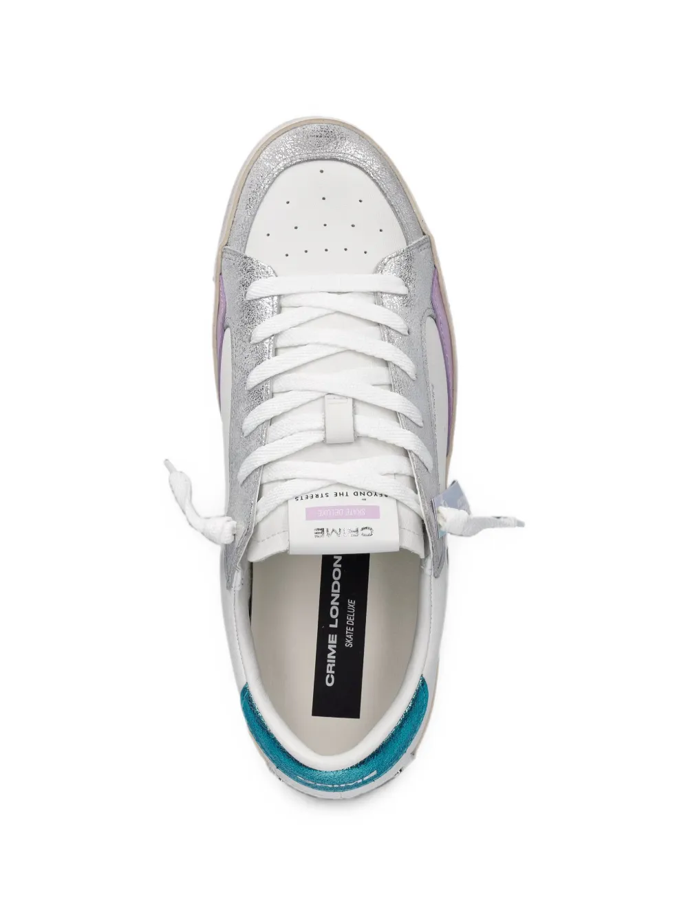 Crime London SK8 Deluxe sneakers Wit