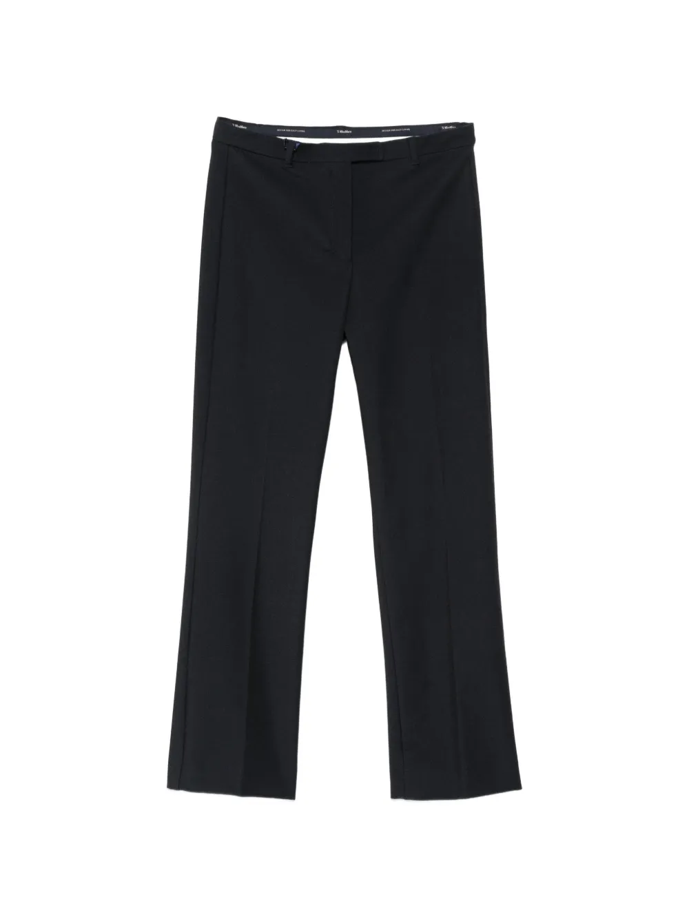 'S Max Mara pressed-crease trousers - Nero