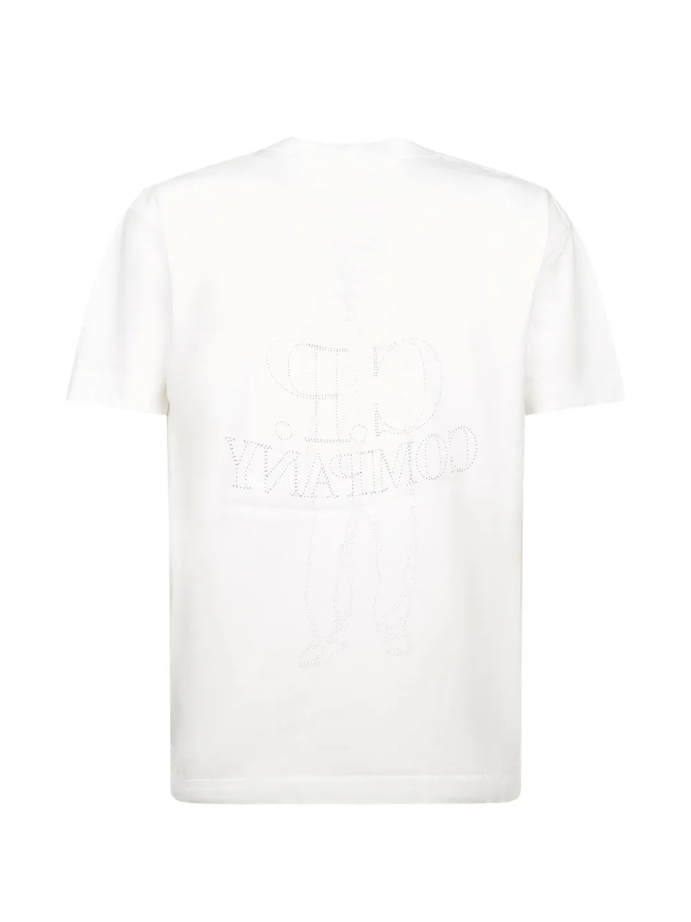 C.P. Company logo-print T-shirt Wit
