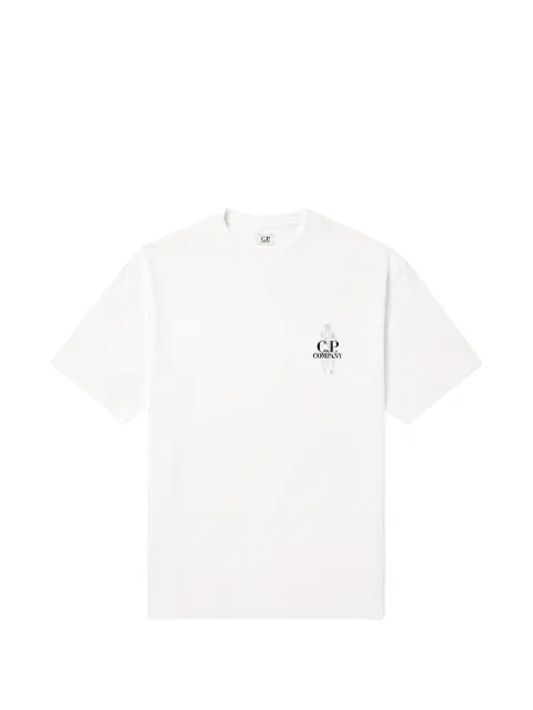 C.P. Company 30/1 jersey short sleeve comfort logo T-shirt