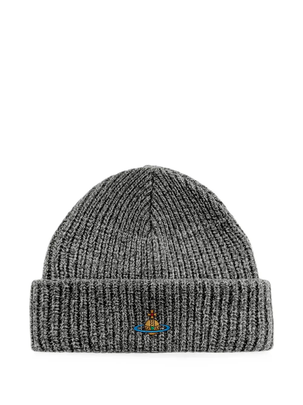 Vivienne Westwood Berretto Sporty con ricamo Orb - Grigio