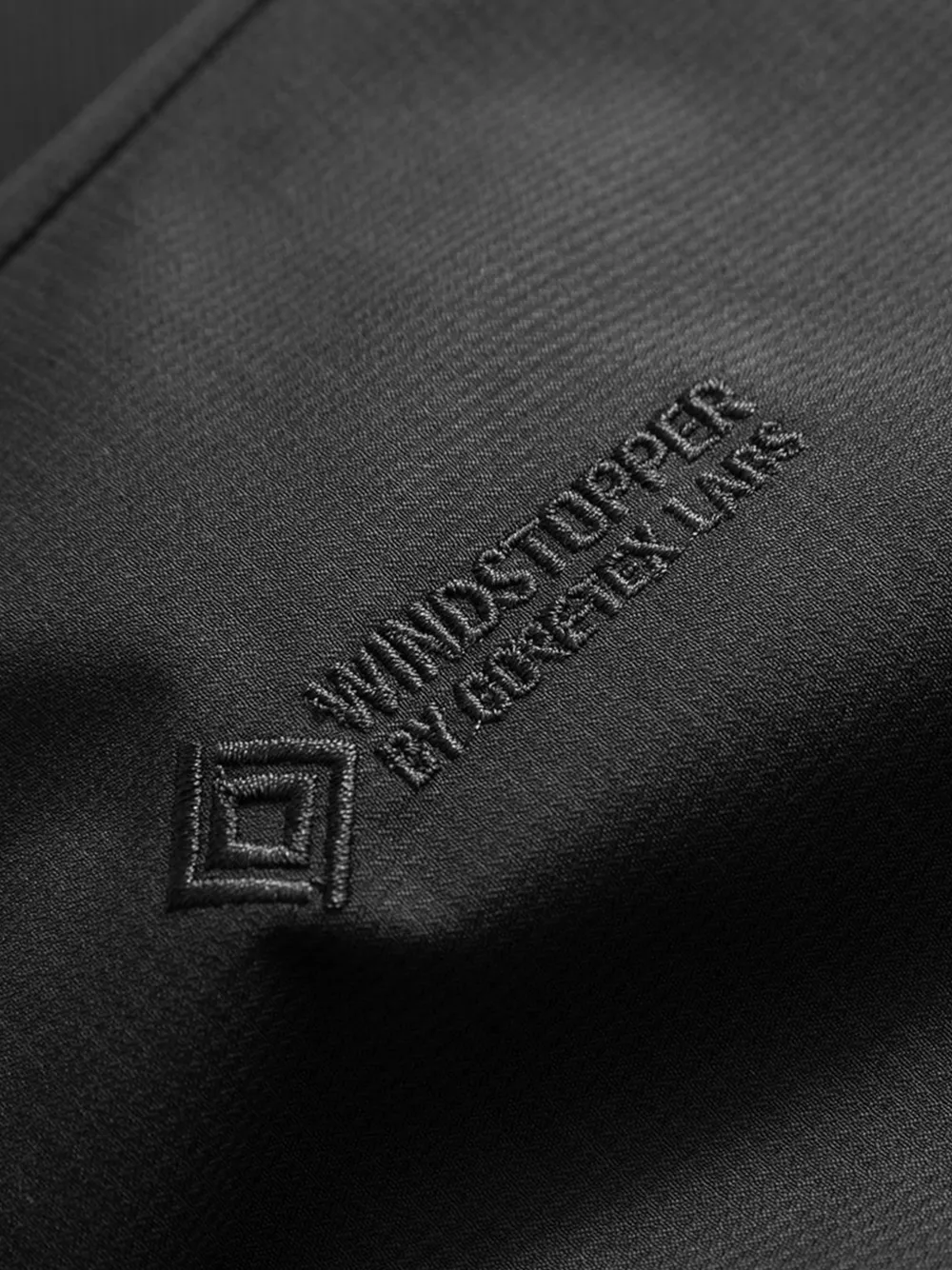 Norse Projects zip-up hooded jacket Zwart