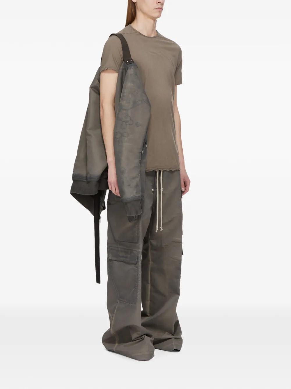 Rick Owens DRKSHDW Bomberjack met grafische print Grijs
