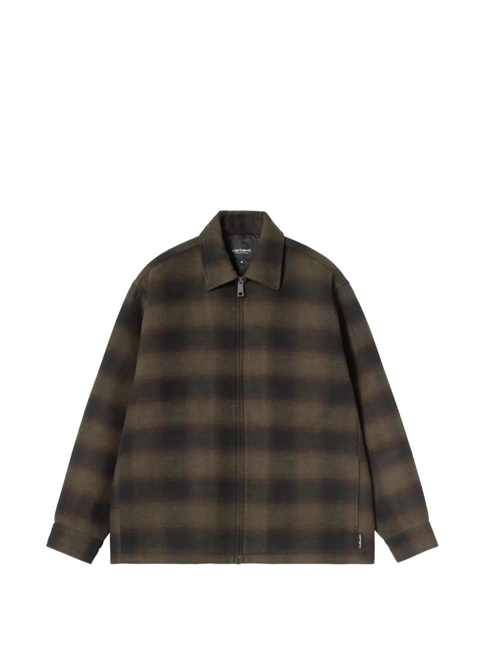Carhartt WIP Alton check-pattern twill jacket - Verde
