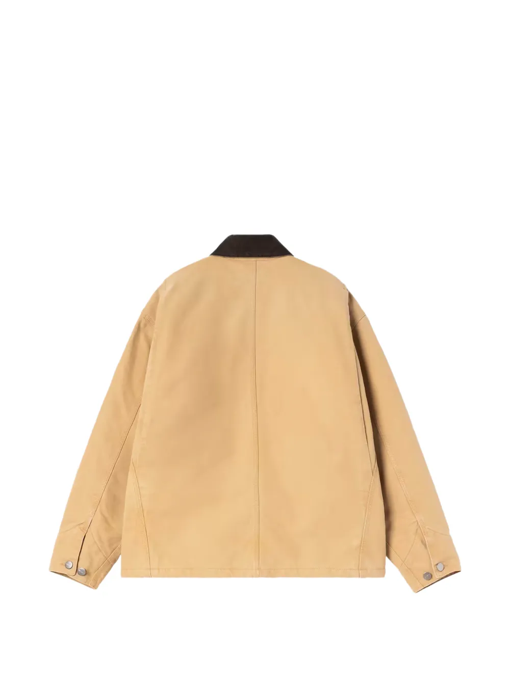 Carhartt WIP OG Michigan logo-patch coat Beige