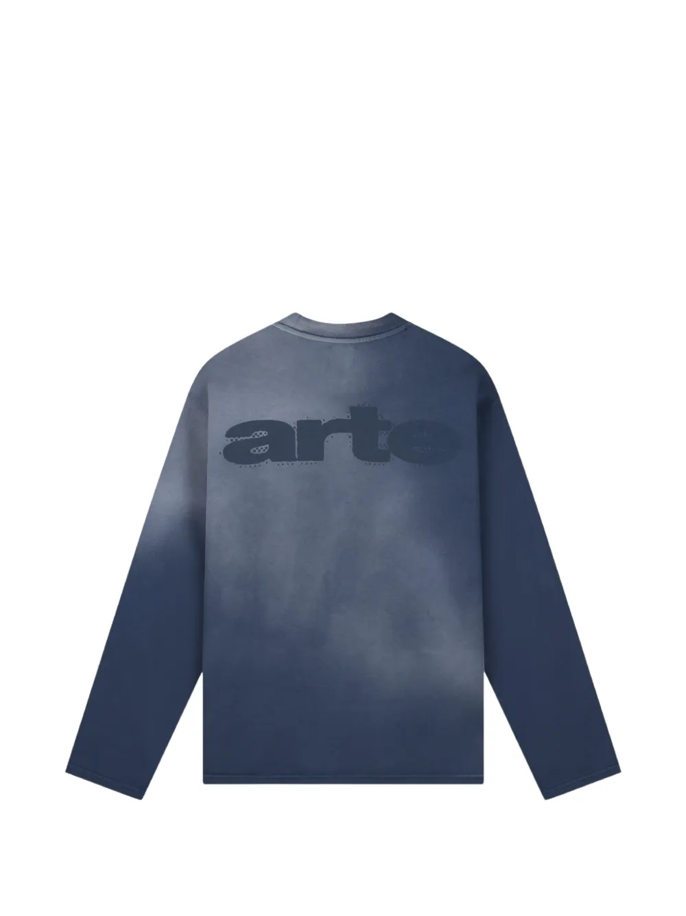 Arte Antwerp Stencil Sunfade T-shirt Blauw
