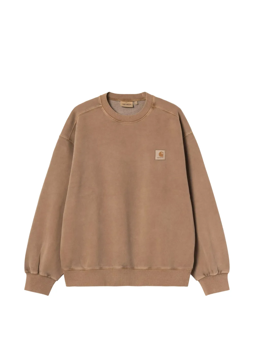 Carhartt WIP Vista logo-patch cotton sweater - Marrone