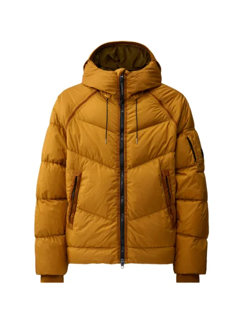 C.P. Company quilted hooded jacket