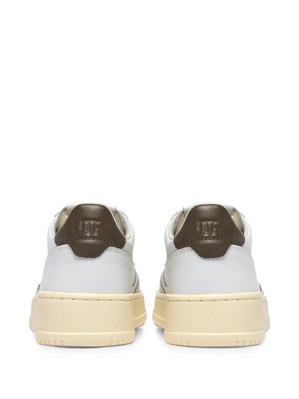 Autry Medalist Low perforated panelled sneakers Wit