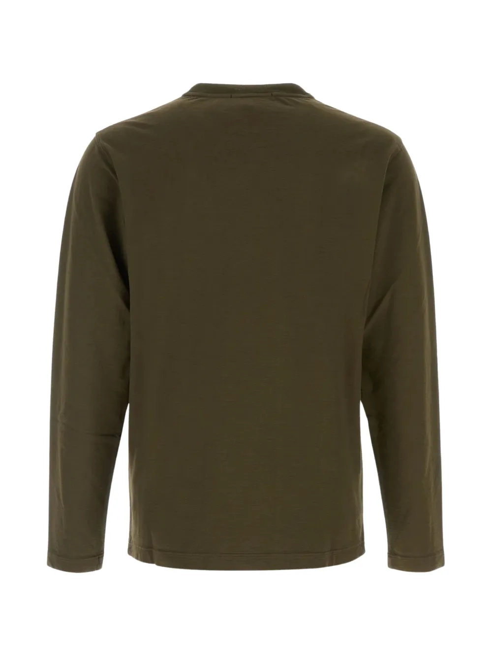Stone Island 2100036 biologisch katoenen jersey crêpe_S.I. Ghost T-shirt Groen