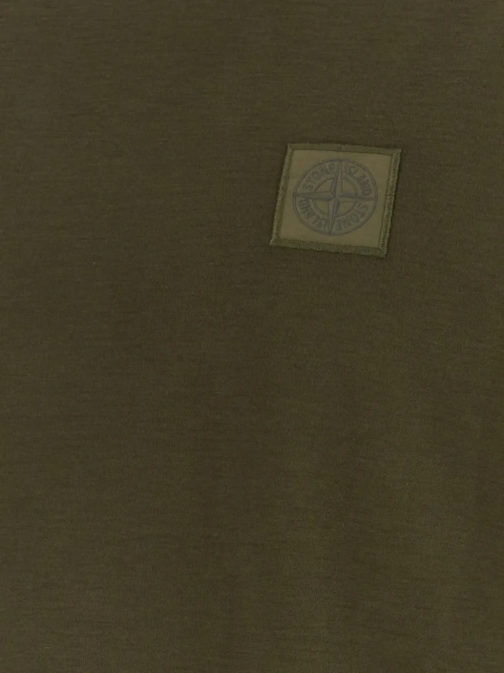 Stone Island 2100036 biologisch katoenen jersey crêpe_S.I. Ghost T-shirt Groen