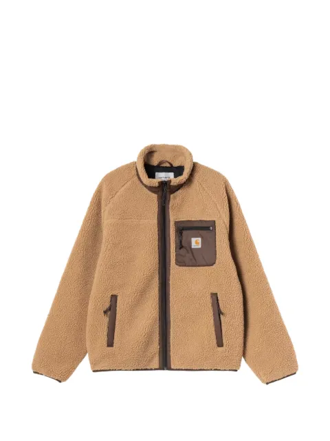 Carhartt WIP Prentis Liner fleece-texture logo-patch jacket