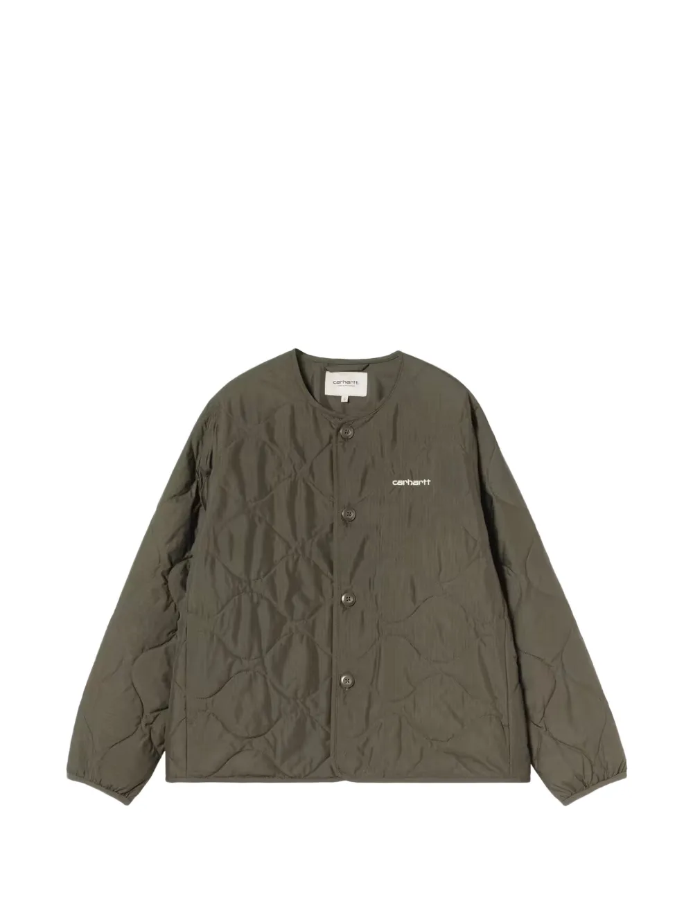 Carhartt Quilted Ripstop Jacket In Green