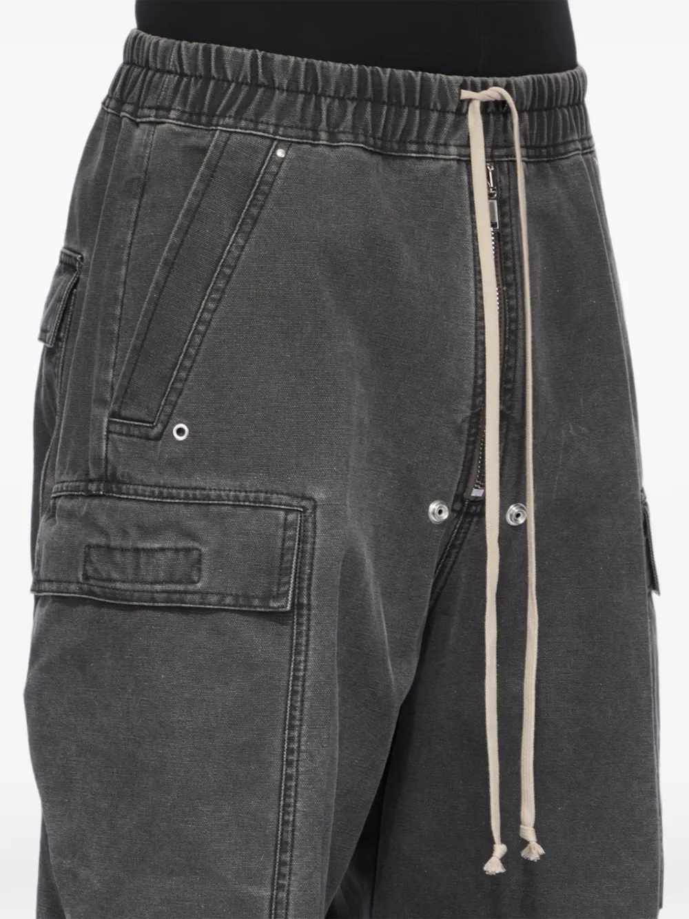 Rick Owens DRKSHDW Broek met trekkoord Grijs