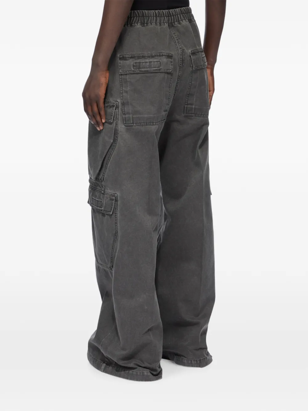 Rick Owens DRKSHDW Broek met trekkoord Grijs