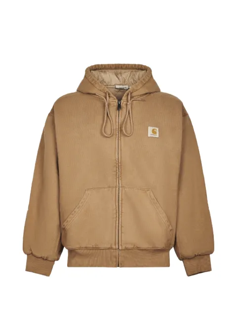 Carhartt WIP logo-patch hoodie