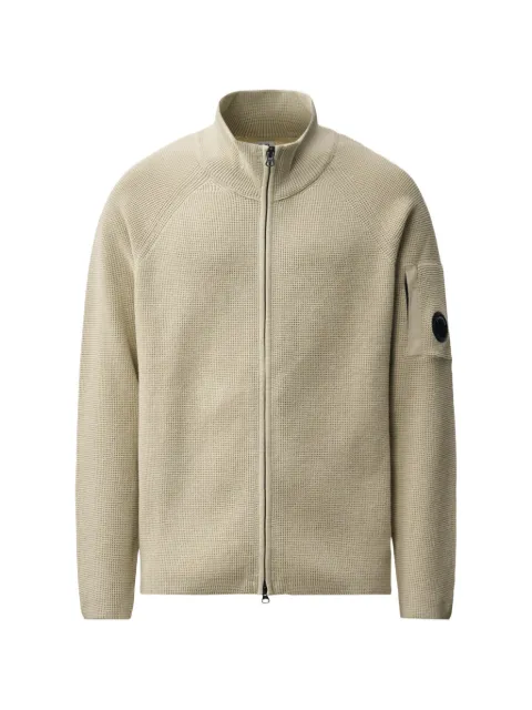 C.P. Company zip-up Lens-detail sweater