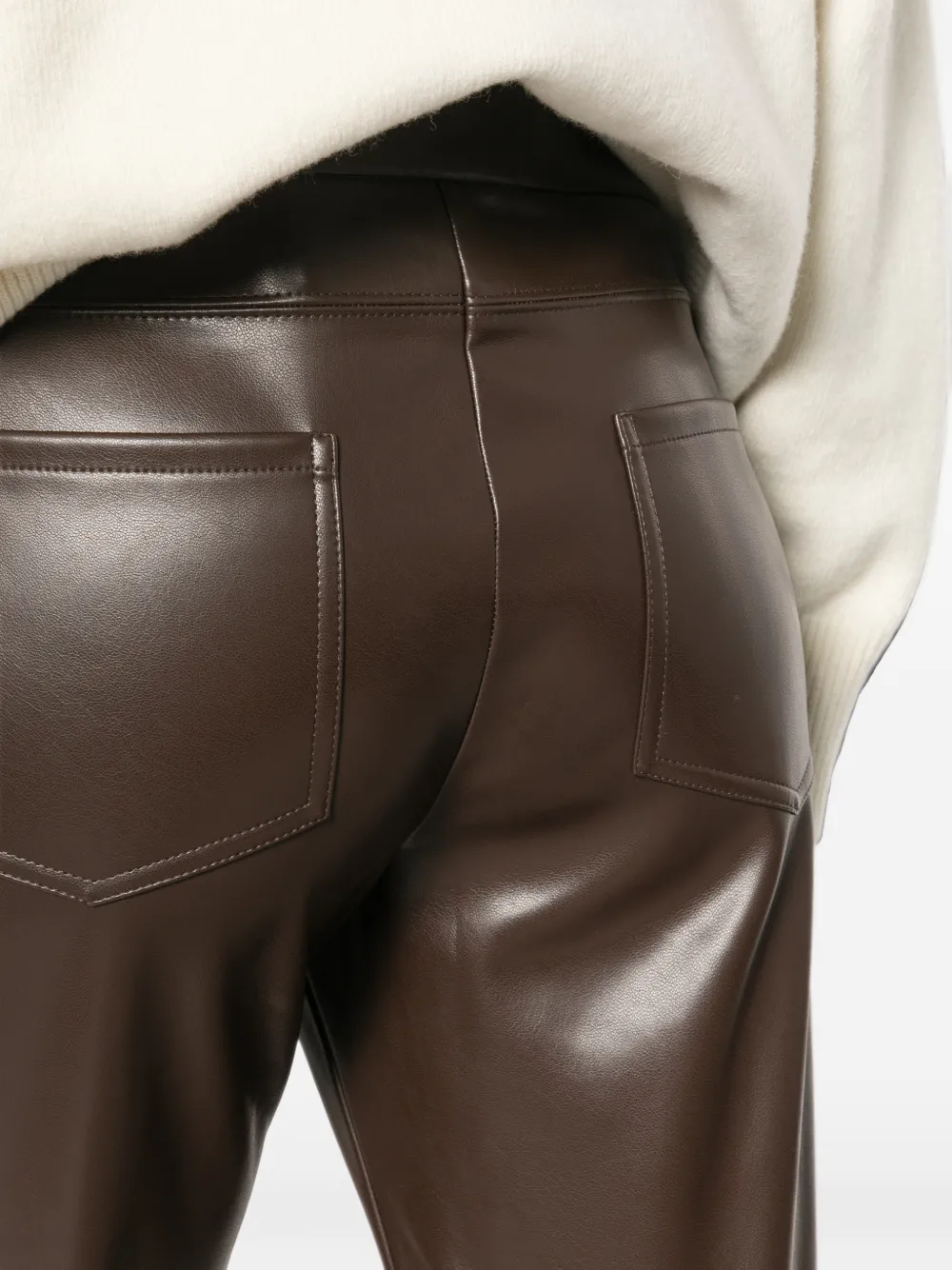 'S Max Mara Broek met naaddetail Bruin